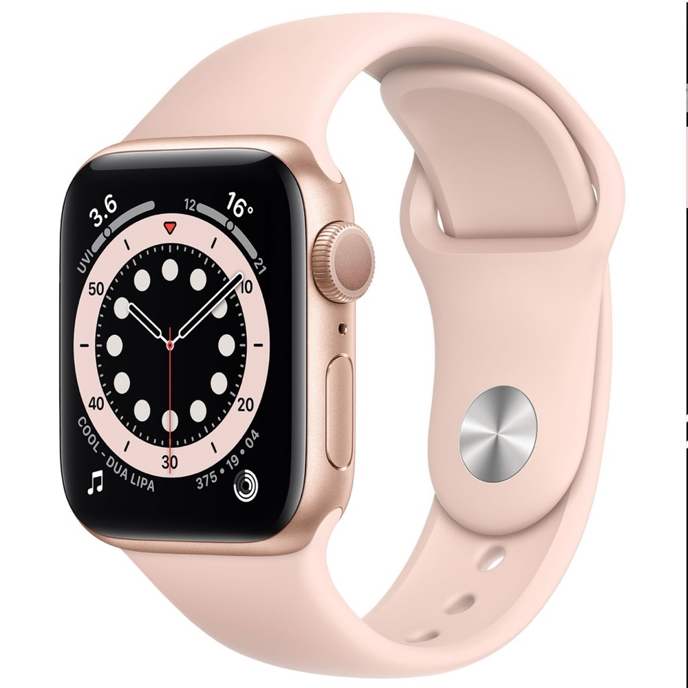 Apple Watch - Pink Gold Case with Pink Sport Band